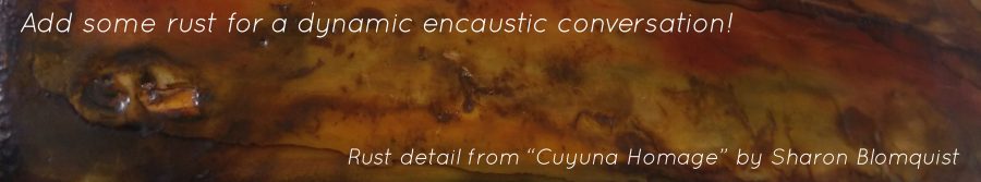 Encaustic rust