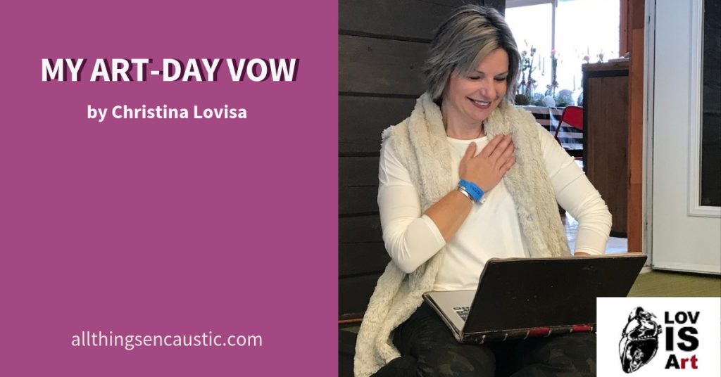 My Art-day Vow with Christina Lovisa