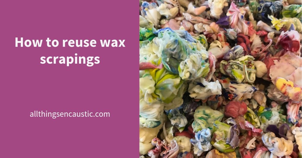 How to reuse was scrapings